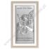 ANIOŁ STRÓŻ - OBRAZEK SREBRNY - 6657/2TP