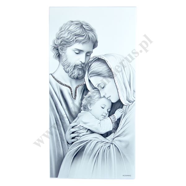 ŚWIĘTA RODZINA - obrazek 16 x 32 cm - IC100/4B