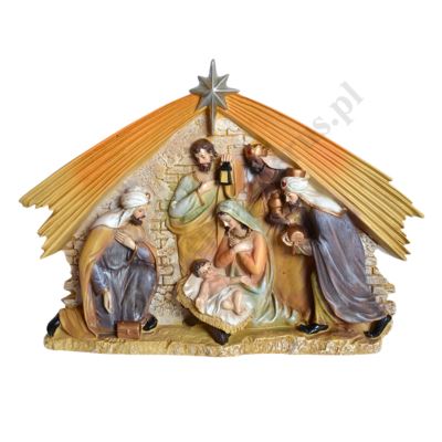 SZOPKA BOŻONARODZENIOWA - wys. 18.5 cm - 69332