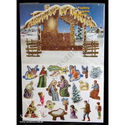 SZOPKA - KONTROLKA ADWENTOWA - 4703