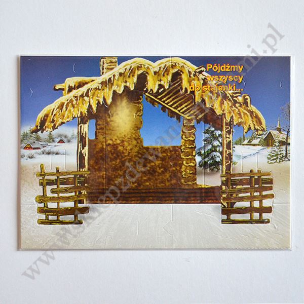 KARTONOWA SZOPKA DO SKŁADANIA - 78806