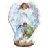 ŚWIĘTA RODZINA I ANIOŁ - wys. 12 cm - 10230