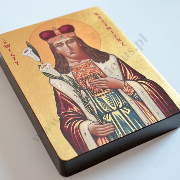 ŚWIĘTY KAZIMIERZ - ikona 12 x 16 cm - 69051