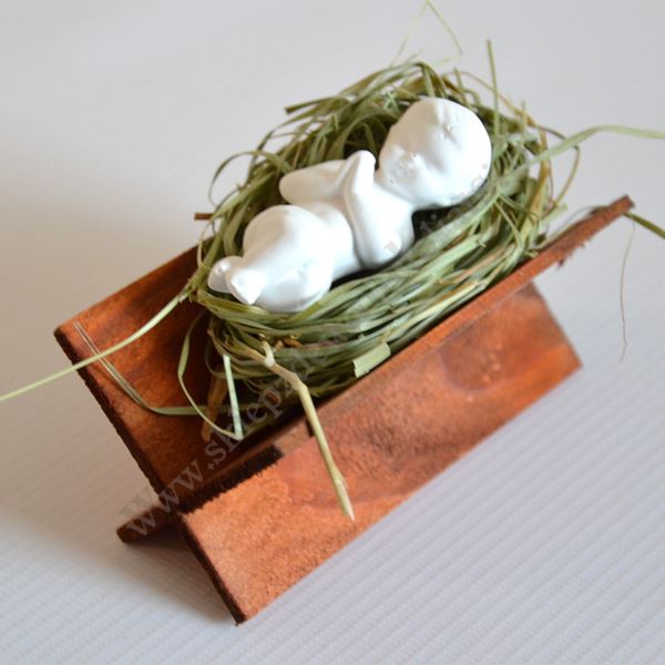 DZIECIATKO W ZŁÓBKU - długość 10 cm - 71614