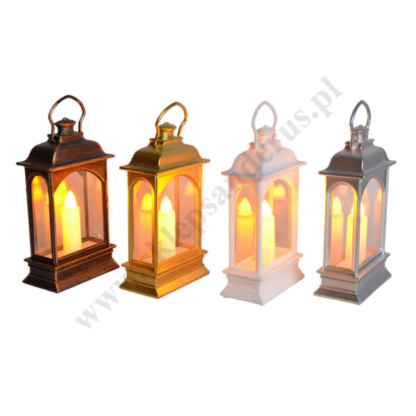 LAMPION RORATNI - wys. 12 cm - mix kolorów - 82380