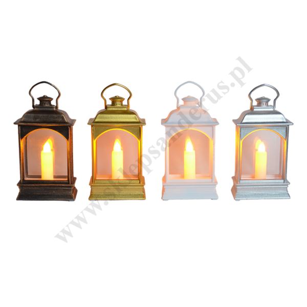 LAMPION RORATNI - wys. 12 cm - mix kolorów - 82380