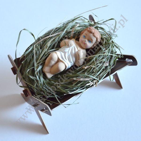 DZIECIĄTKO NA SIANKU W ŻŁÓBKU - D2