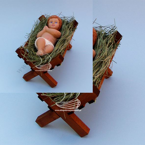 DZIECIĄTKO NA SIANKU W ŻŁÓBKU - D8