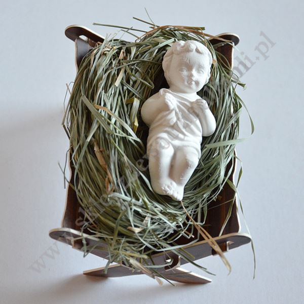 DZIECIĄTKO NA SIANKU W ŻŁÓBKU - D2B