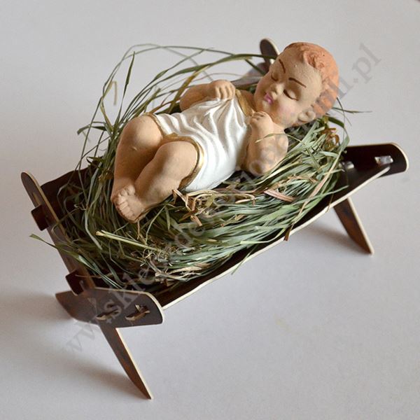 DZIECIĄTKO NA SIANKU W ŻŁÓBKU - D3