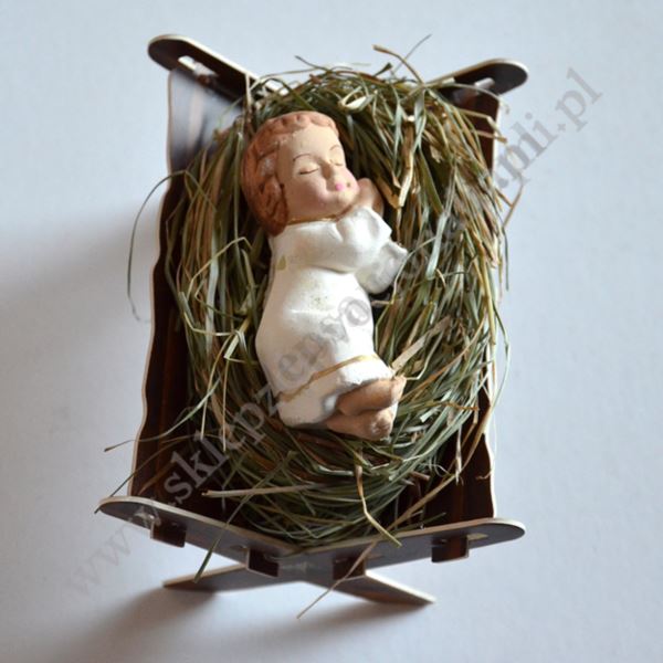 DZIECIĄTKO NA SIANKU W ŻŁÓBKU - D6