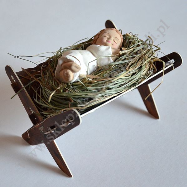 DZIECIĄTKO NA SIANKU W ŻŁÓBKU - D6