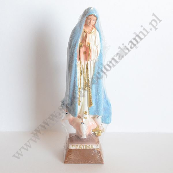 MATKA BOŻA FATIMSKA - figura zmieniająca kolor szaty - wys. 17 cm - 8574