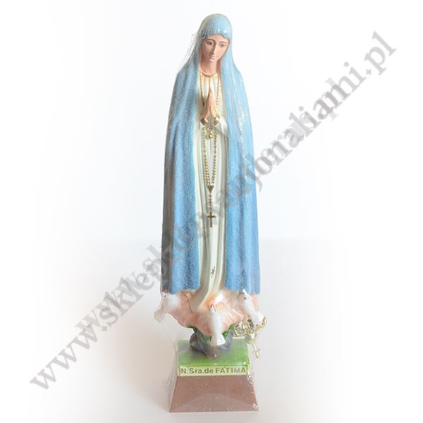 MATKA BOŻA FATIMSKA - figura zmieniająca kolor szaty - wys. 27 cm - 1581