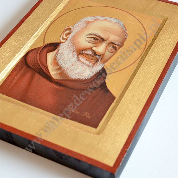 OJCIEC PIO - ikona 18 x 23.5 cm - 84108