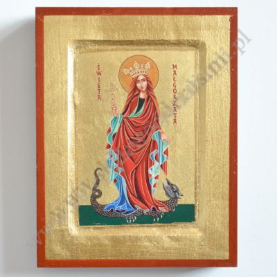 SWIĘTA MAŁGORZATA - ikona 14 x 18 cm - 86879