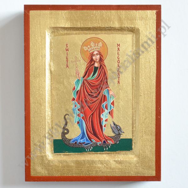 SWIĘTA MAŁGORZATA - ikona 14 x 18 cm - 86879