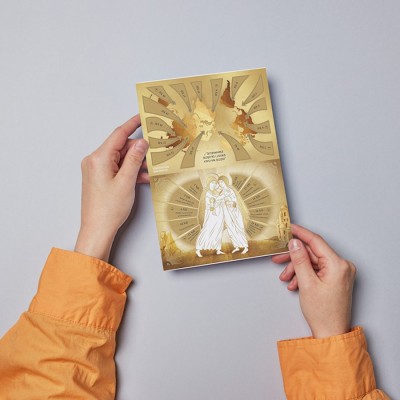 ZDRAPKA ADWENTOWA 2023 - PAKIET 20 SZT. - kalendarz adwentowy - 69818