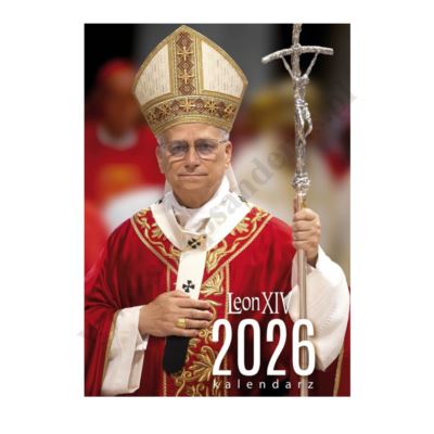 KALENDARZ 2025 - PAPIEŻ LEON XIV - format 250 x 353 mm  - 76663