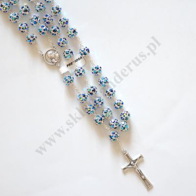 RÓŻANIEC - kamyczki Swarovskiego + ETUI - 6299