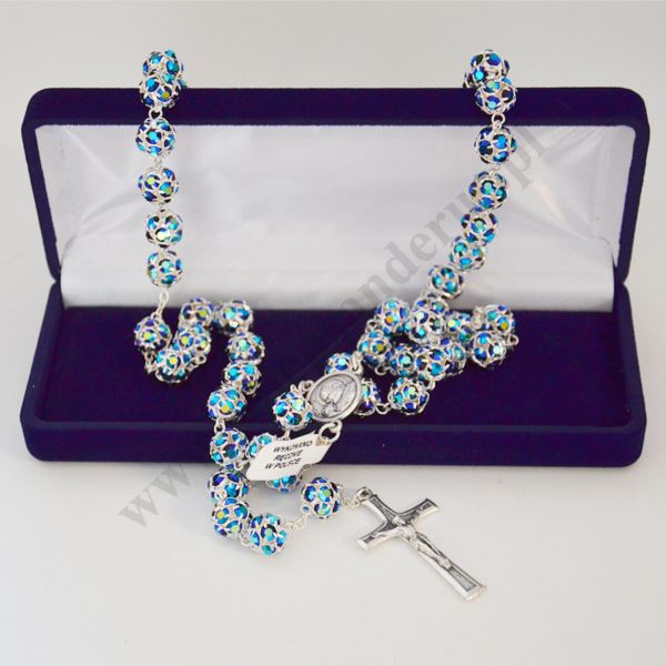 RÓŻANIEC - kamyczki Swarovskiego + ETUI - 6299 RÓŻANIEC - kamyczki Swarovskiego + ETUI - 6299