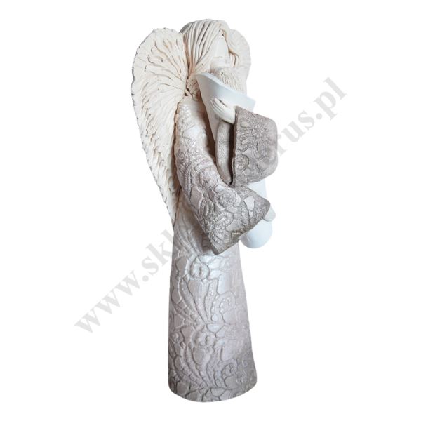 ANIOŁ Z DZIECKIEM - wys. 29 cm - 68132