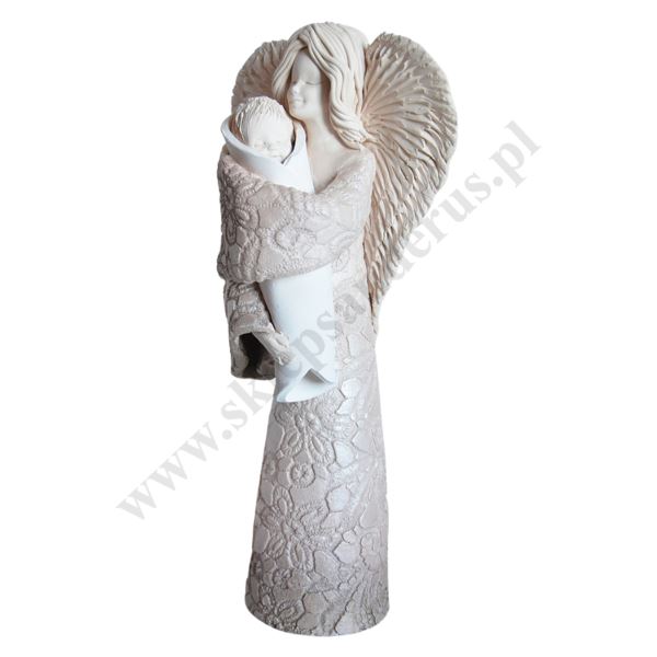 ANIOŁ Z DZIECKIEM - wys. 29 cm - 68132