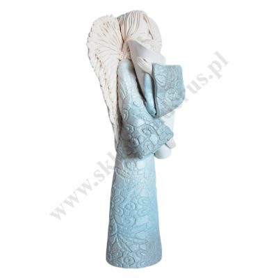 ANIOŁ Z DZIECKIEM - wys. 30.5 cm - 68021