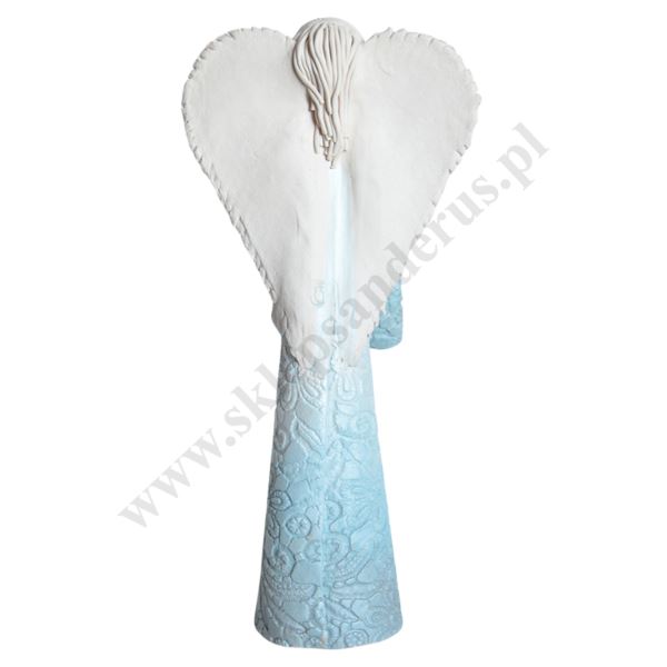 ANIOŁ Z DZIECKIEM - wys. 30.5 cm - 68021
