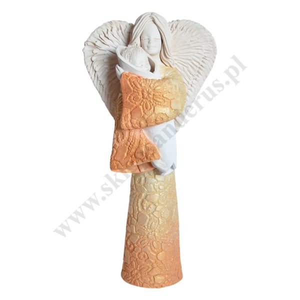 ANIOŁ Z DZIECKIEM - wys. 30 cm - 68022
