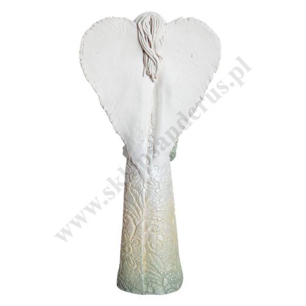 ANIOŁ Z DZIECKIEM - wys. 29.5 cm - 11849