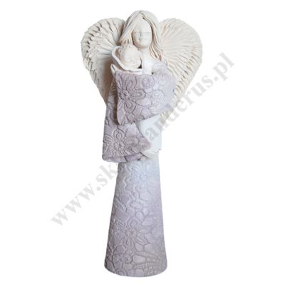 ANIOŁ Z DZIECKIEM - wys. 30 cm - 50286