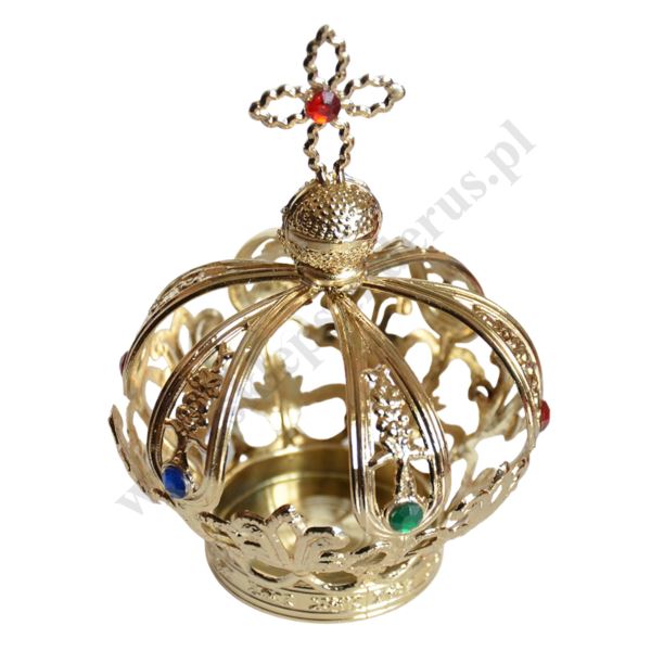 KORONA PLASTIKOWA - wys.12.5 cm - 66327