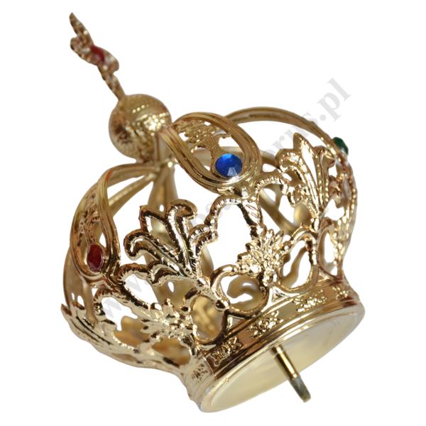 KORONA PLASTIKOWA - wys.12.5 cm - 66327