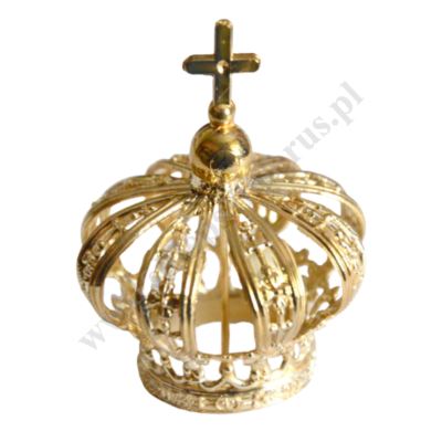 KORONA PLASTIKOWA - wys.5.5 cm