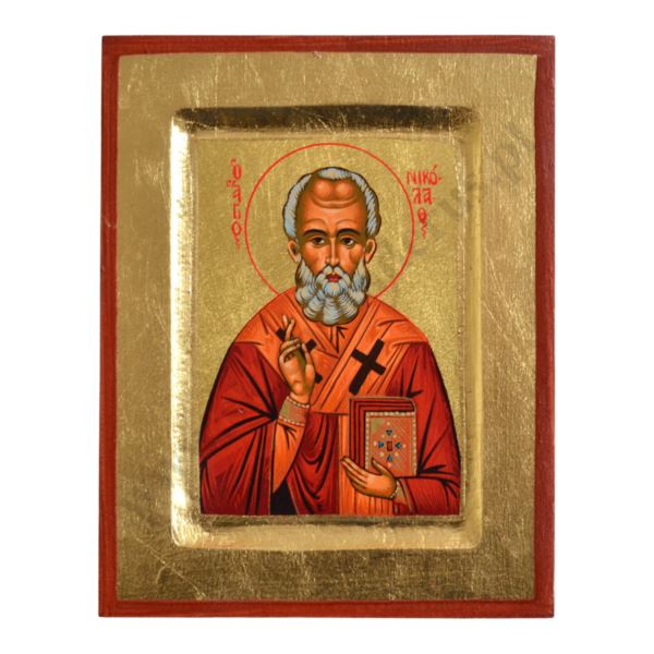 ŚWIĘTY MIKOŁAJ - ikona 14 x 18 cm - 83616