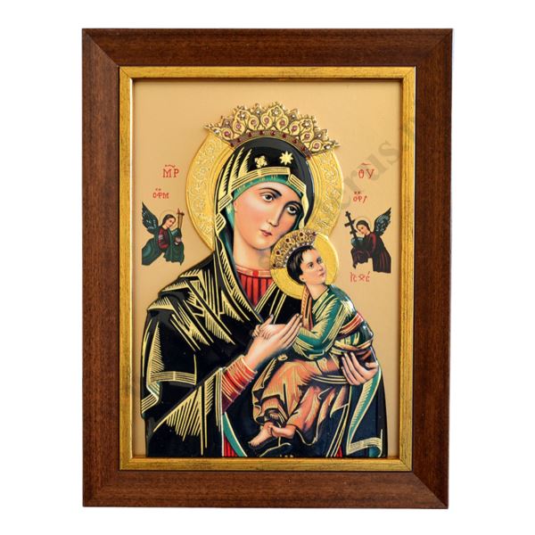 MATKA BOŻA NIEUSTAJĄCEJ POMOCY - 21.5 x 28 cm - 78978 MATKA BOŻA NIEUSTAJĄCEJ POMOCY - 21.5 x 28 cm - 78978