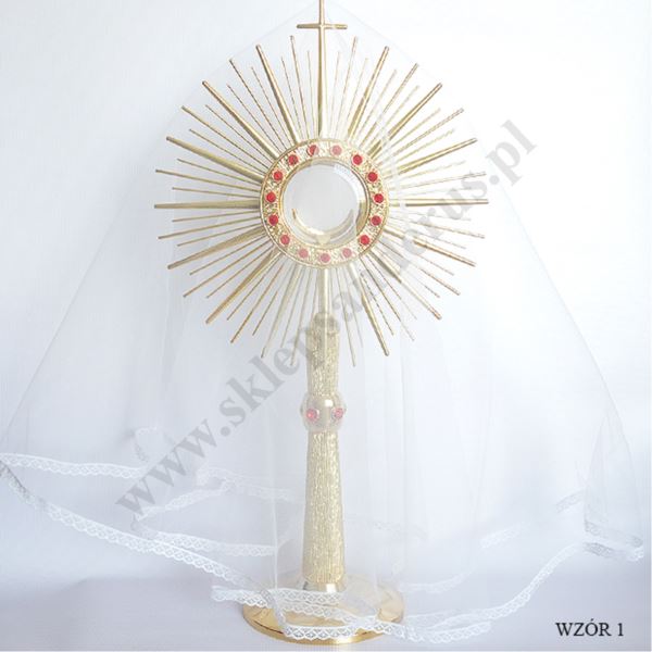 WELON DUŻY NA MONSTRANCJĘ - mix wzorów - 4389
