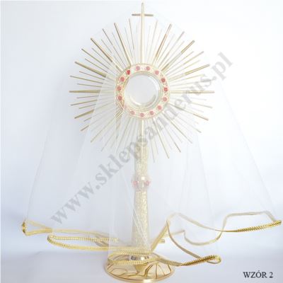 WELON DUŻY NA MONSTRANCJĘ - mix wzorów - 4389