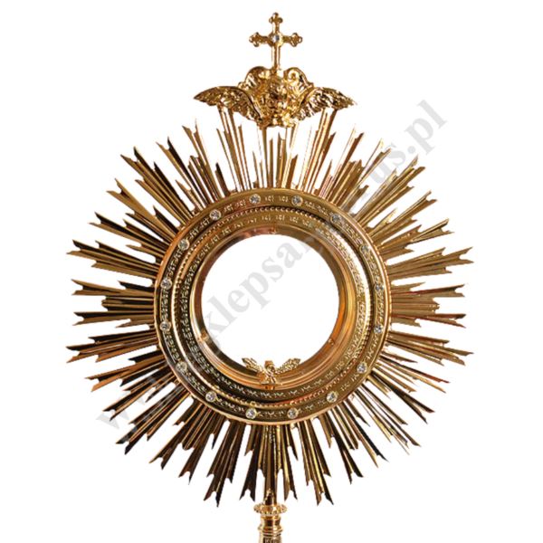 MONSTRANCJA NA DUŻĄ HOSTIĘ - 74549