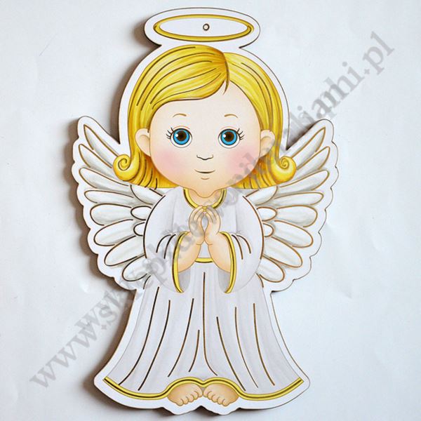 ANIOŁEK DO ZAWIESZENIA - wys.24 cm -51299