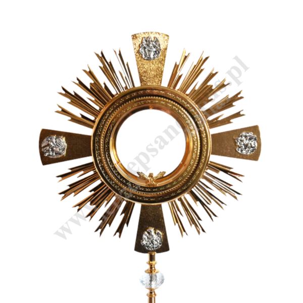 MONSTRANCJA NA DUŻĄ HOSTIĘ - 74552