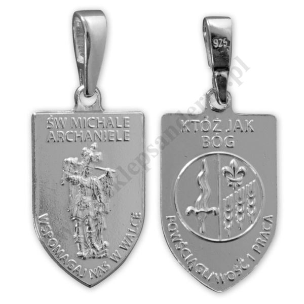 MEDALIK ŚW. MICHAŁA ARCHANIOŁA - wys. 3.1 cm - M525