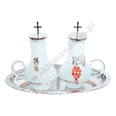 KOMPLET AMPUŁEK MSZALNYCH Z TACKĄ - 3436