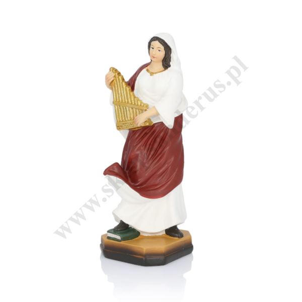 ŚW. CECYLIA - wys. 15 cm - 30387 ŚW. CECYLIA - wys. 15 cm - 30387
