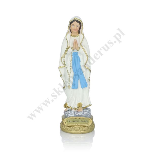 MATKA BOŻA Z LOURDES - wys. 14 cm - 30395 MATKA BOŻA Z LOURDES - wys. 14 cm - 30395