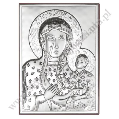 MATKA BOŻA CZĘSTOCHOWSKA - OBRAZEK SREBRNY - 6323/2X