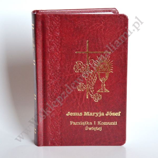 JEZUS, MARYJA, JÓZEF - modlitewnik komunijny - 1291_BO