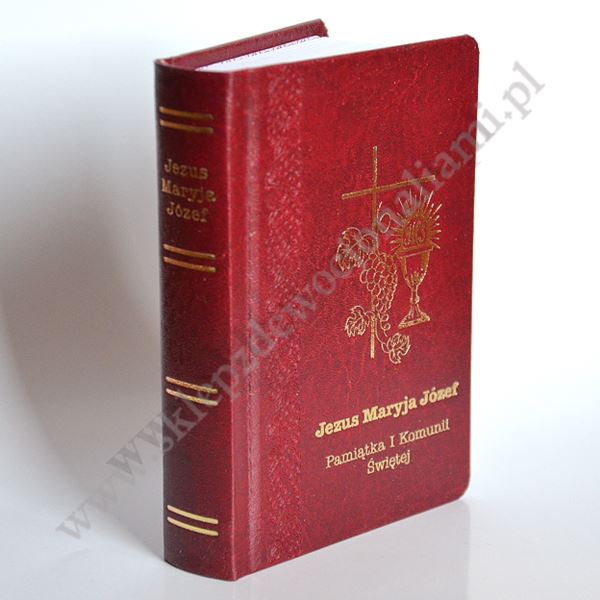 JEZUS, MARYJA, JÓZEF - modlitewnik komunijny - 1291_BO