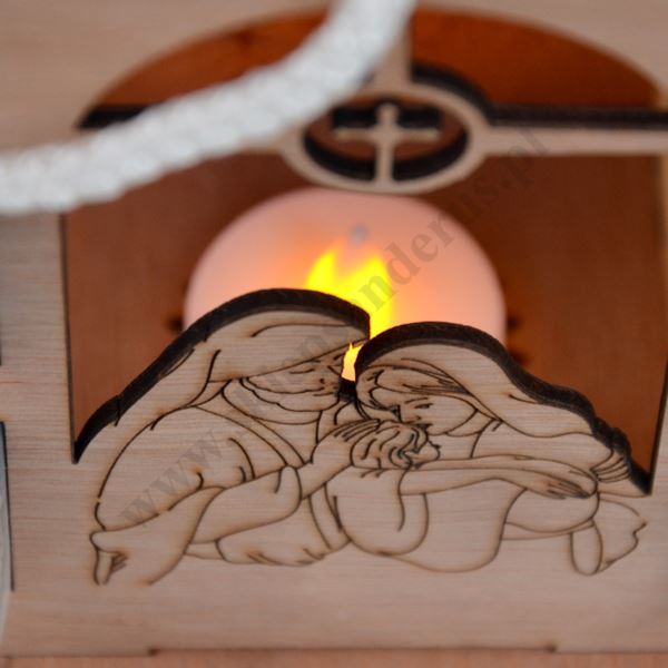 LAMPION RORATNI - wys. 15.5 cm - 87756